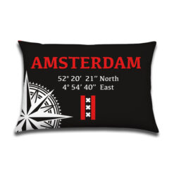 Buitenkussen Amsterdam Windroos coordinaten