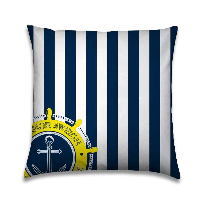Nauwkeurig De gasten Reproduceren Bootkussen Nautical Bleuyellow anchor | +500 designs | Buitenkussens.nl