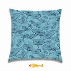 Buitenkussen Dansende waterplanten - Fishuals - Lichtblauw