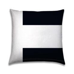 Buitenkussen Zwart-wit 009 Vlag vorm