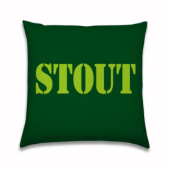 STOUT Bootkussens Donkergroen Limegroen