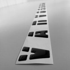 Vanvossen Stickers Domingstickers Zwart